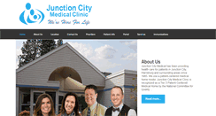 Desktop Screenshot of junctioncitymedical.com