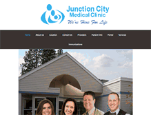 Tablet Screenshot of junctioncitymedical.com